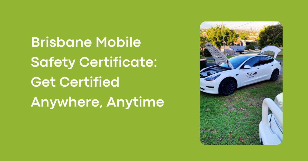 Brisbane Mobile Safety Certificate: Get Certified Anywhere, Anytime